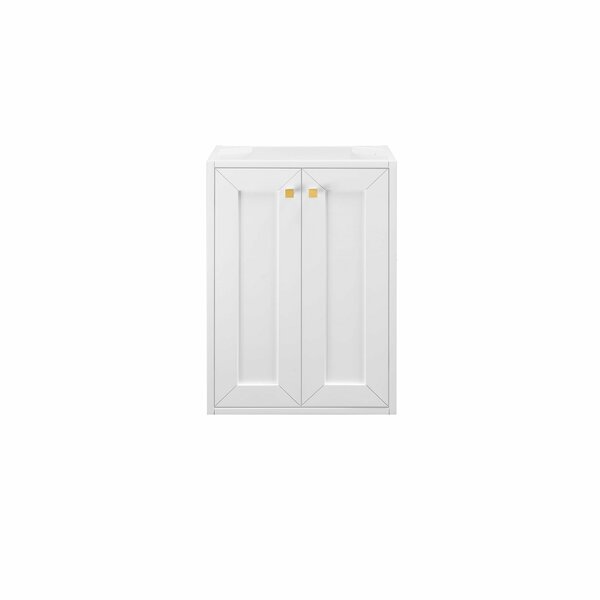 James Martin Vanities Chianti 20in Single Vanity Cabinet, Glossy White E303-V20-GW